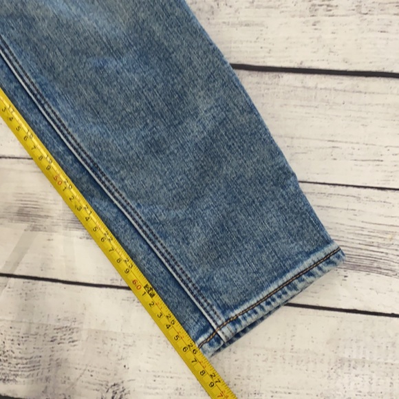 Old Navy Rockstar Super Skinny Jeans Women Sz 6P Stretch Mid Rise Built in Warm - Picture 9 of 9